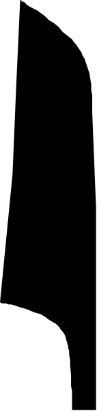 The image shows a gray background with two black lines running parallel to each other on either side of what appears to be an abstract shape in between them.