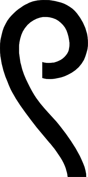 The image shows a black line on a gray background with no other discernible content to provide details about.