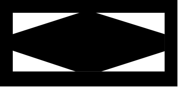 The image shows a black and white logo with an abstract design that includes geometric shapes resembling a stylized letter 'S' in bold lines against a lighter background.