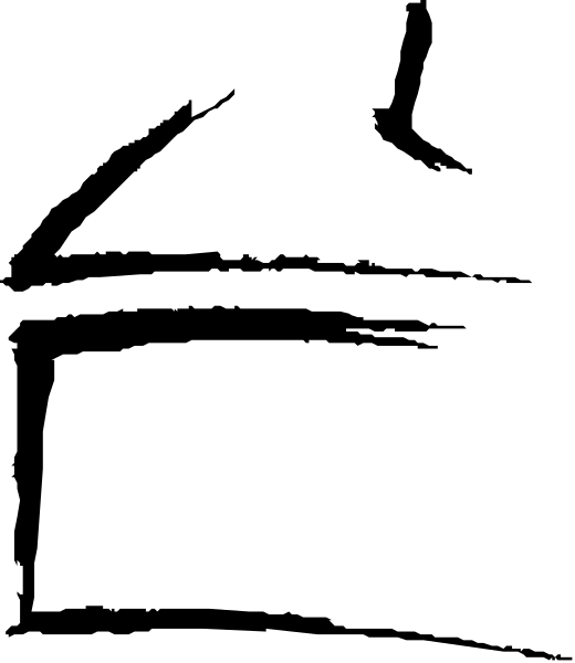 The image shows a black and white striped pattern with no discernible content within it.