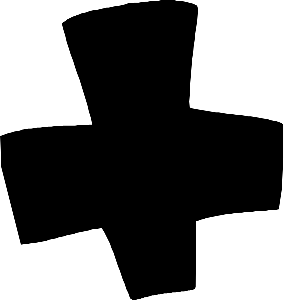 The image shows a simple black and white line drawing of three vertical lines with varying lengths from left to right against an untextured background.