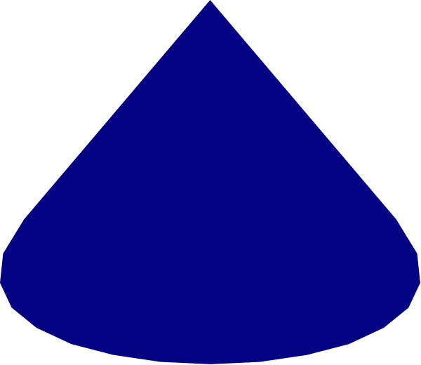 The image shows a simple graphic with two blue shapes resembling droplets of water against a white background.