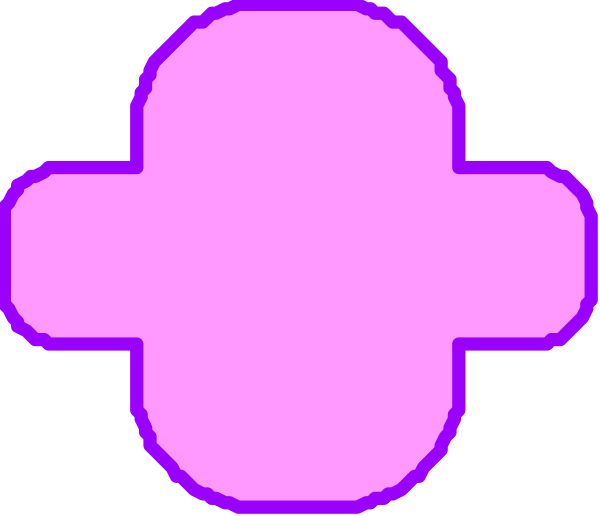 The image shows a purple rectangle with two smaller rectangles inside it against a black background.