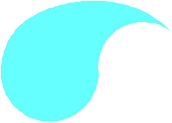 The image shows a pixelated representation of an eye with blue iris set against black background.
