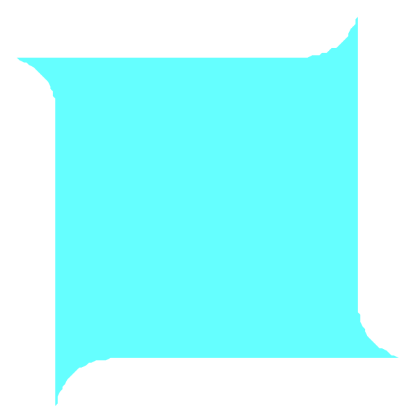 The image shows a blue square with white text inside it that reads "TEXAS".