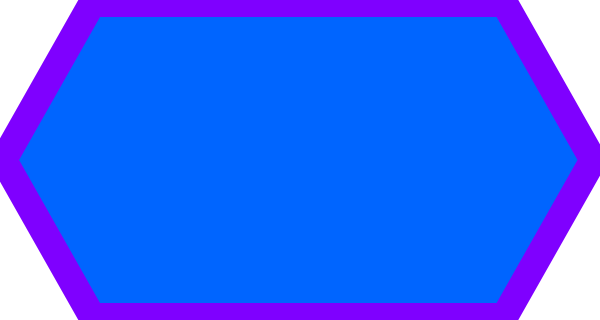 The image shows a blue line with two purple dots on either end against a gray background.
