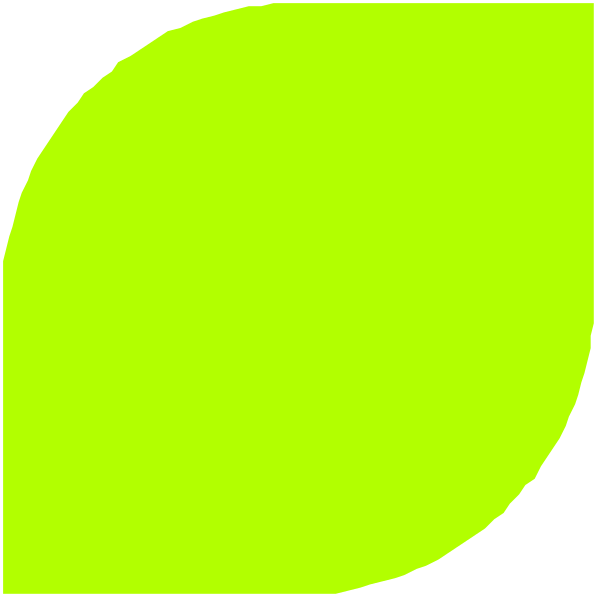 The image shows a bright yellow object with an abstract design resembling a stylized letter 'S' against a black background.
