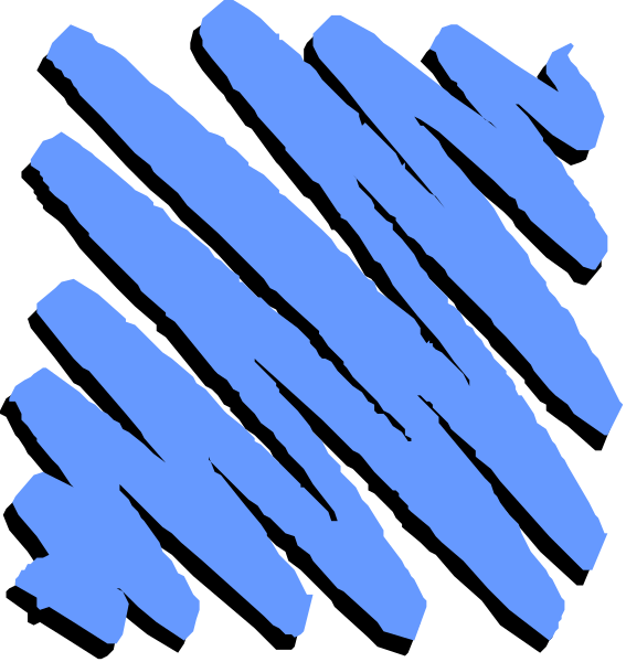 The image shows two blue lines with a wavy pattern against different backgrounds: on top is white, below it black, then gray, followed by red at bottom left corner of each line's section.