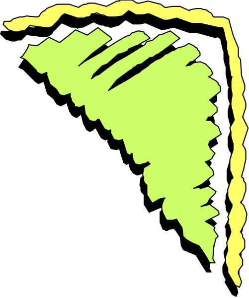 The image shows a stylized depiction of an ear with lines radiating outward from it against a black background.