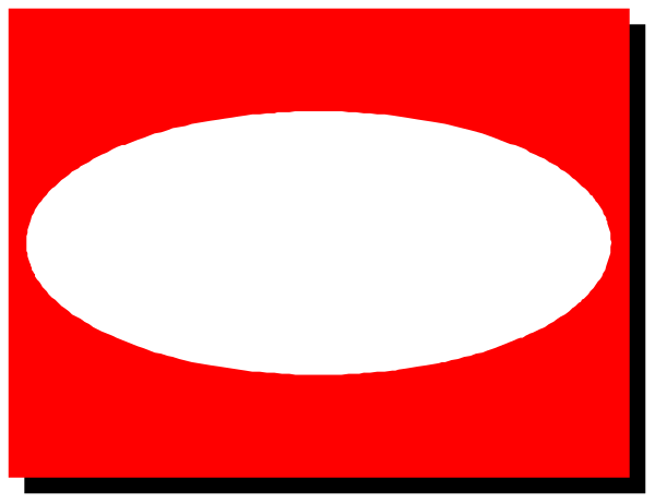 The image shows a red sign with white text on it that says "Coca Cola" inside of what appears to be an ice cream cone shape.