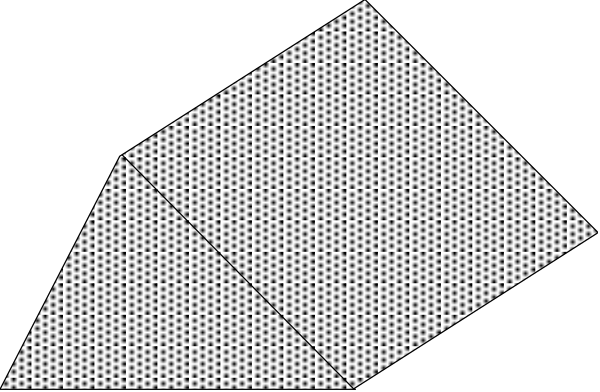 The image shows a black and white pixelated pattern that resembles an abstract design with no clear recognizable shapes or forms to identify any particular object, person, animal, action, or setting within it.