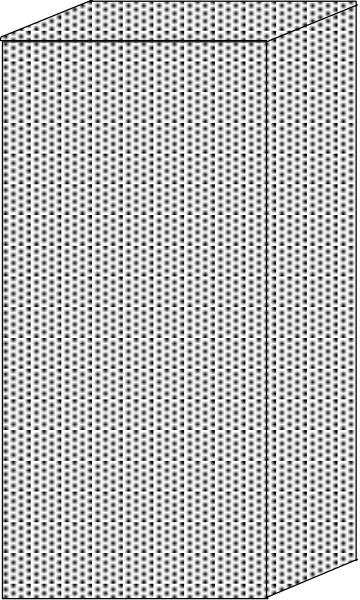 The image shows a large white box with many smaller boxes inside it against an indistinct background that appears to be grayish-blue in color.