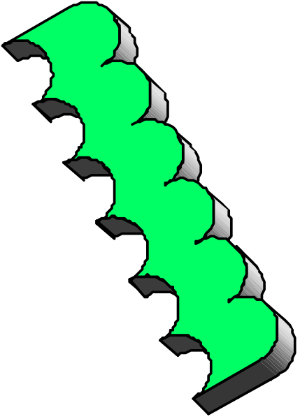 The image shows a green Christmas tree with black dots representing lights on it against a gray background.