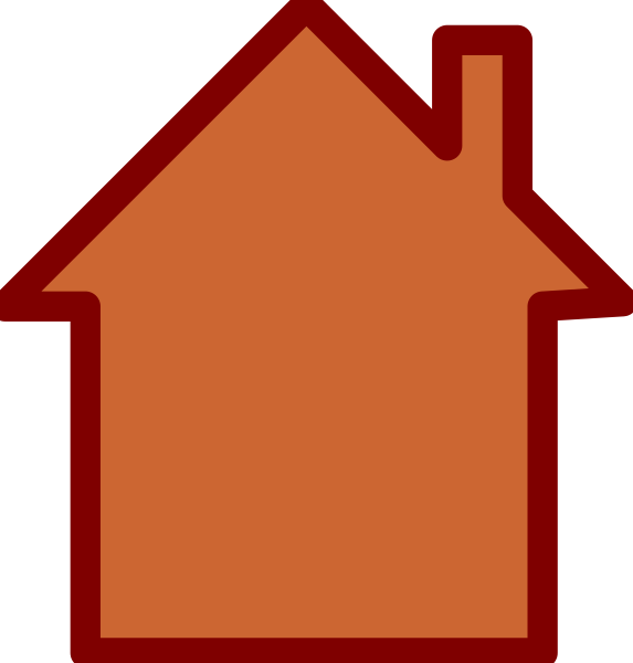 The image shows a red house icon with an upward arrow next to it on its right side indicating growth or increase over time compared to another similar-looking but smaller version of itself without any arrows in front of it, suggesting comparison between two different states or stages related to housing prices or values.