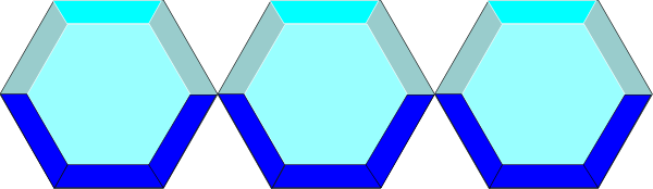 The image shows a blue line with white dots on it against a grey background.