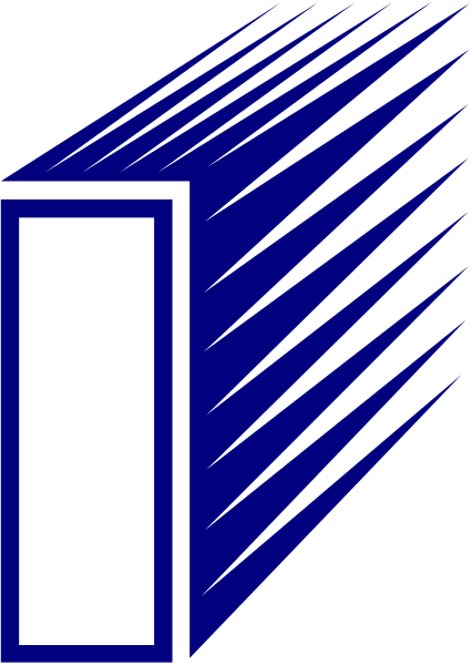The image shows a blue door with light rays emanating from it against a dark background.