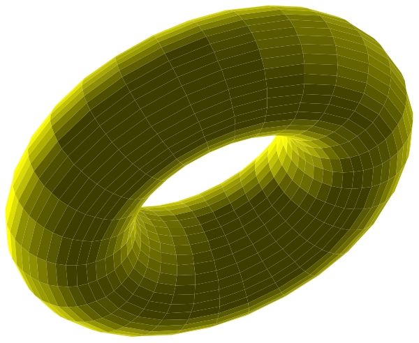 The image shows a stylized representation of an oval shape with concentric circles inside it against a plain background.
