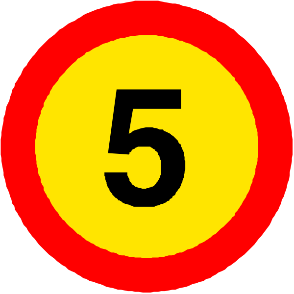The image shows a red circle with two yellow circles inside it containing numbers 500 on top of each other, placed against a black background. There is no text present in this clip-art image. It appears to be an icon commonly used for rating or scoring purposes.