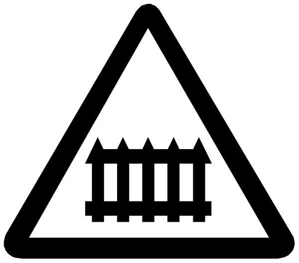 The image shows a black and white icon with an illustration of three bars stacked on top of each other to form what appears to be a stylized mountain peak atop one bar; below this symbol is another, smaller depiction that resembles a building or structure within the shape formed by two horizontal lines.