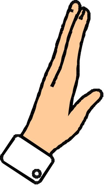 The image shows a hand with an index finger pointing upwards against a black background.