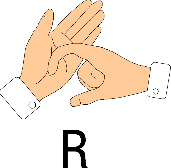 The image shows a cartoon of two hands with fingers forming an "OK" sign placed next to each other against a black background.