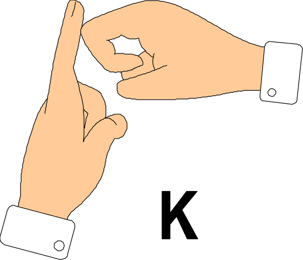 The image shows a hand pointing at an eye with its index finger while another person's hands hold up fingers to make peace signs in front of it on either side.