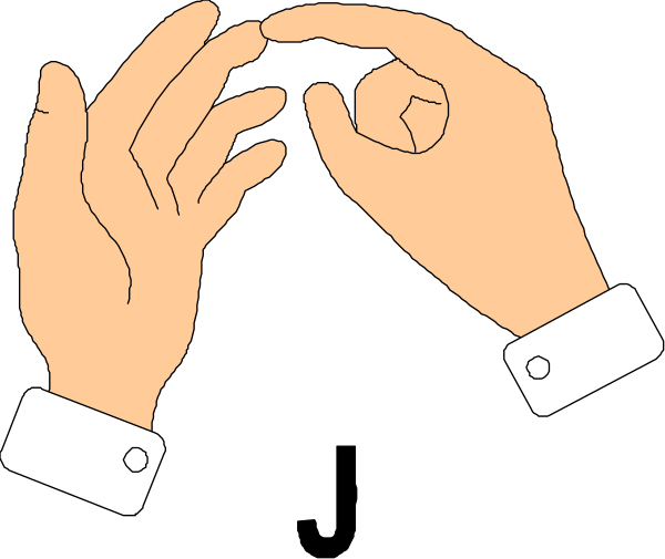 The image shows a pair of hands making gestures with fingers crossed over each other against a black background.