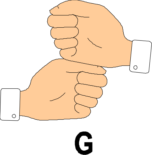 The image shows two hands with fingers interlocked against a black background.