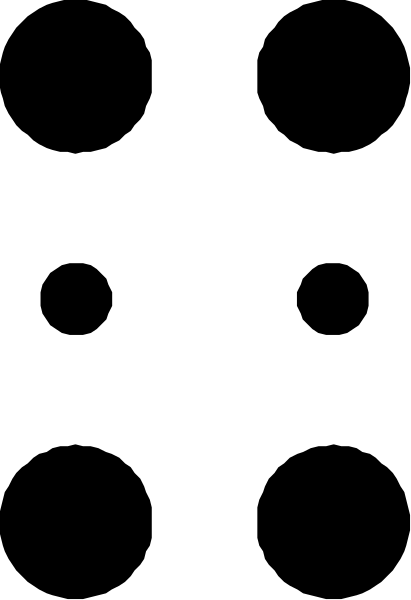 The image shows a black and white striped pattern with no distinguishable content within it.