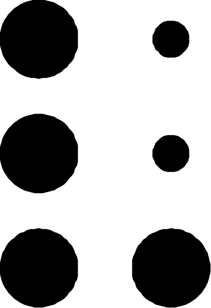The image shows a black and white striped pattern with no distinguishable content within it.