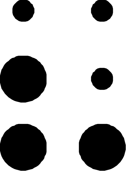 The image shows a black and white striped pattern with no distinguishable content within it.