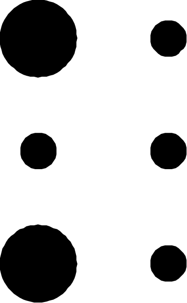 The image shows a black and white striped pattern with no discernible content within it; there is nothing to identify as an object, person, animal, action, or specific setting due to its abstract nature.