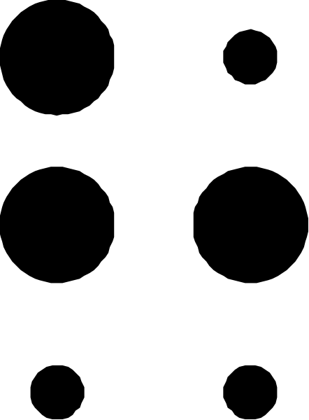 The image shows a black and white striped pattern with no discernible content within it.