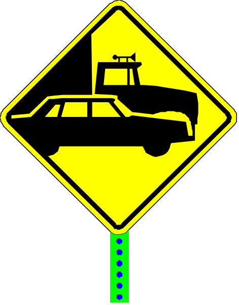 The image shows a yellow traffic sign with black silhouettes of an old car on top and two parking meters below it against a dark background; there is also text that reads "Parking Meter" in green at the bottom right corner, indicating where to park vehicles according to local regulations or restrictions.