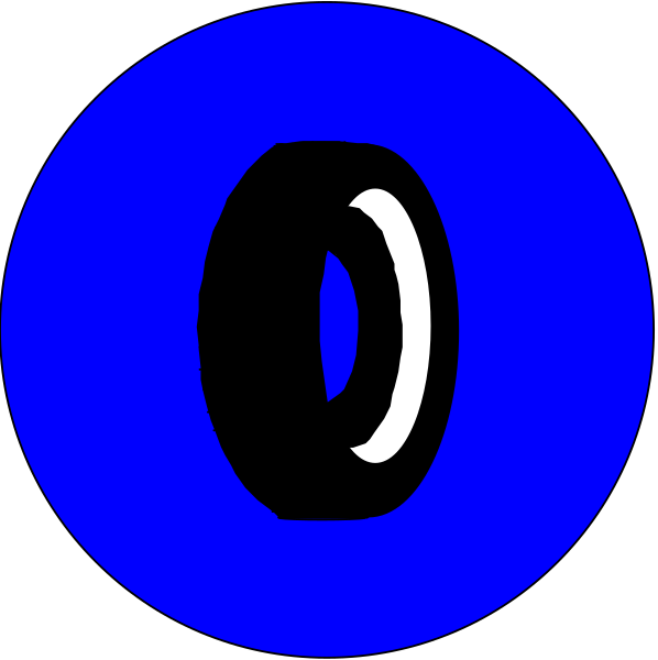 The image shows a closeup of two wheels with blue background.
