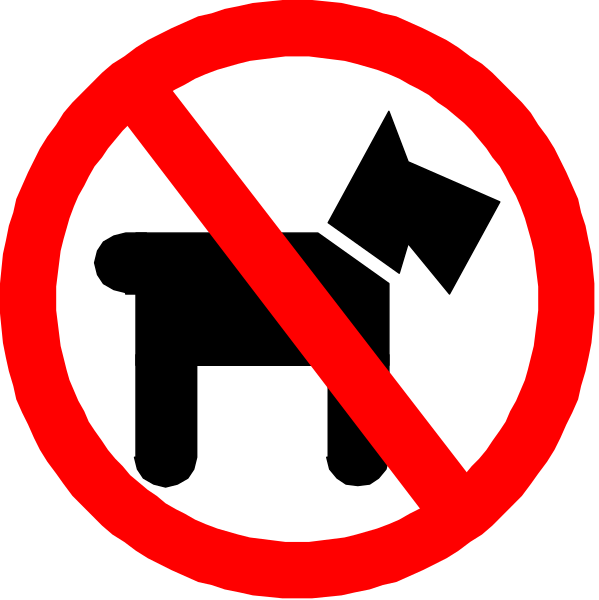The image shows a red circle with an exclamation mark inside it on top of another larger red circle that has a diagonal line through its center, indicating prohibition against something; this is often used to represent "do not enter" signs in various contexts such as restricted areas or no-go zones.