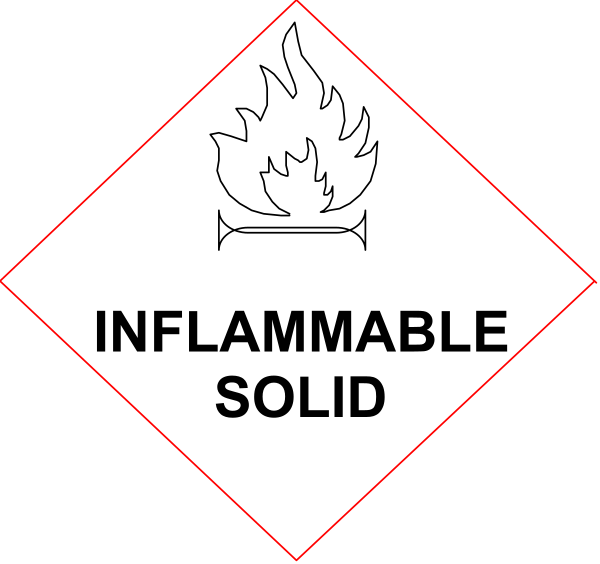 The image shows a black square with two red squares inside it on either side of an invisible line that divides them into four quadrants; there is no text present in this clip-art representation.