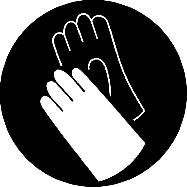 The black and white logo of a hand with fingers forming an "L" shape next to another finger pointing upwards on top of it.