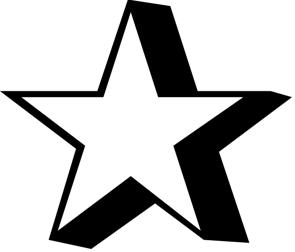 The image shows a black rectangle with white lines creating an abstract pattern within it.