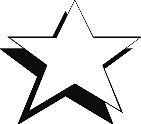 The image shows a white star on a black background with no additional details visible due to its size.