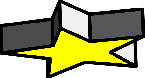 The image shows a black banner with white text that reads "BREAKING NEWS" at its top edge, followed by an exclamation mark in yellow on the right side of the banner.