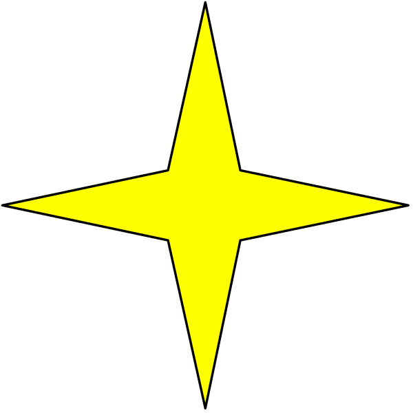 The image shows a black background with two yellow stars on it.