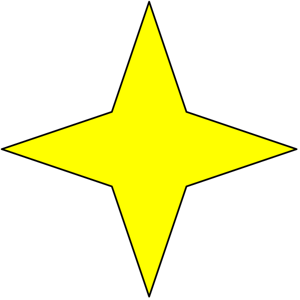 The image shows a black background with two yellow stars on it.