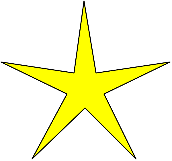 The image shows a black background with an illuminated yellow starburst graphic on it.