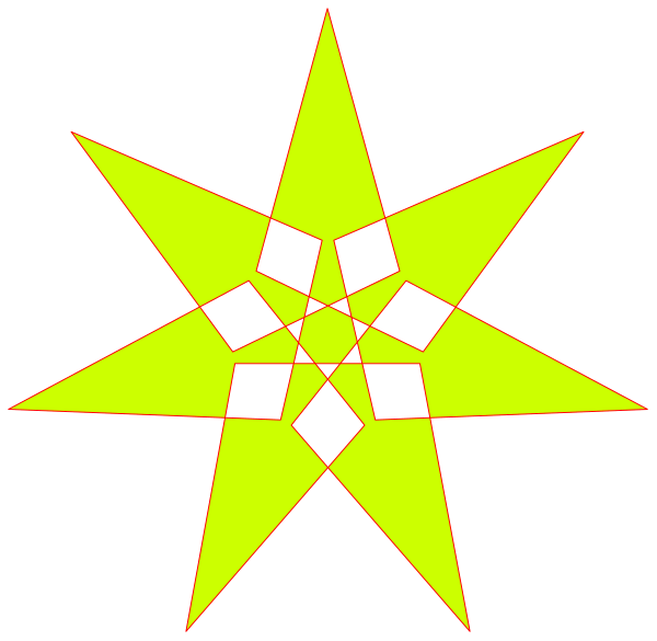 The image shows a black background with two yellow stars on it; there's no text present within this clip-art graphic.