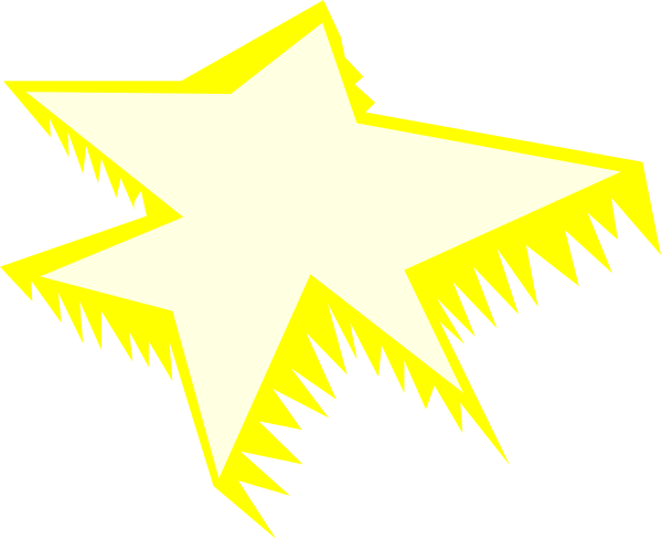 The image shows a black background with two yellow lightning bolts on either side of an explosion effect at the center.