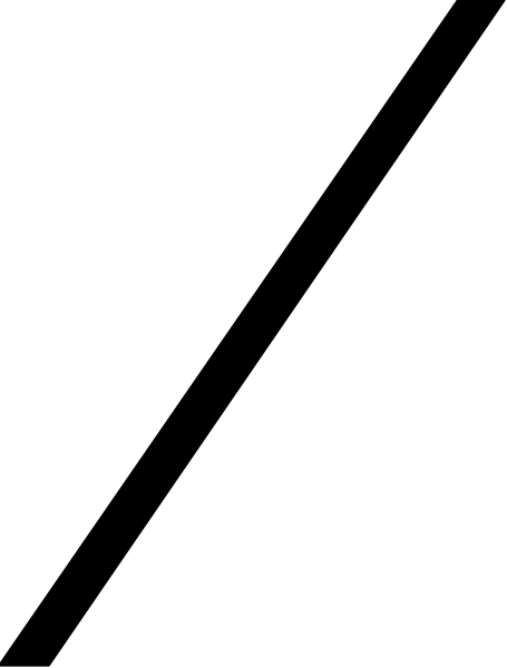 The image shows a black vertical stripe with alternating gray horizontal lines on either side of it against an indistinct background that appears to be darker than both shades present in the foreground.