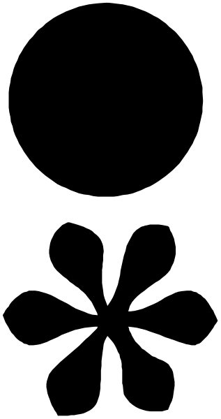 The image shows a black and white striped pattern with no distinguishable content within it.