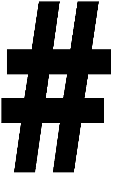 The image shows a black and white striped pattern with no distinguishable content within it; there is nothing to count as this appears to be an abstract design rather than depicting any specific objects or subjects.
