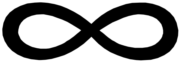 The image shows a gray background with an abstract design that resembles two rectangles connected by what appears to be a line segment; there is no text present in this clip-art image.